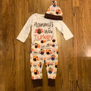 Pants, shirt and hat Turkey outfit